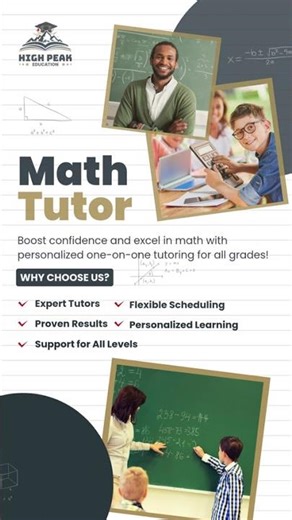 Best Math Tutor - High Peak Education