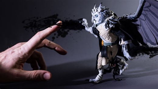 I’m crafting the darkest wizard with clay