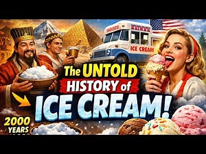 The history of Ice Cream#history#icecream#america#usa#trending#viralvideo#history#foryou#food#ai