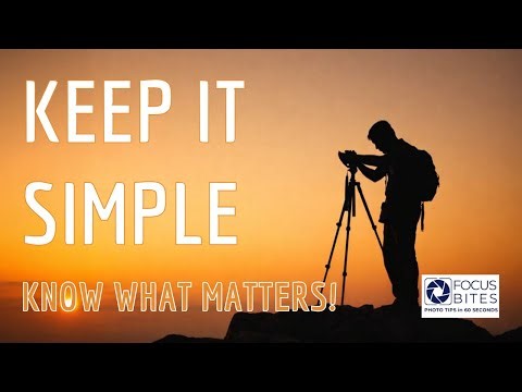 Photography Camera Mastery: 60 Second Core Settings Guide