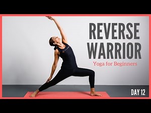 How to do reverse warrior | Yoga for beginners | 5 minute yoga
