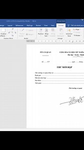 33K views · 343 reactions | chèn chữ ký tay word Mẹo văn phòng siu hay P1    ☘ #phimtatword #phimtatexcel #sachexcel #sachword | Tin học đỉnh cao | Facebook