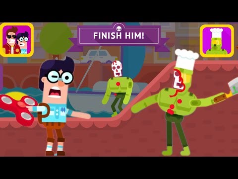 Bowmasters Battle — Schoolmates VS Master Chef 🍳🔥