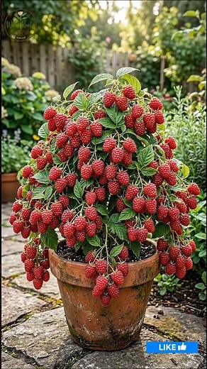 How to Keep Raspberries Fresh for WEEKS! 🍓 #shorts #plants #garden #gardening #containergardening