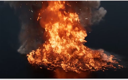 Big Fire Houdini FX Tutorial写实大火燃烧教程【Houdini】