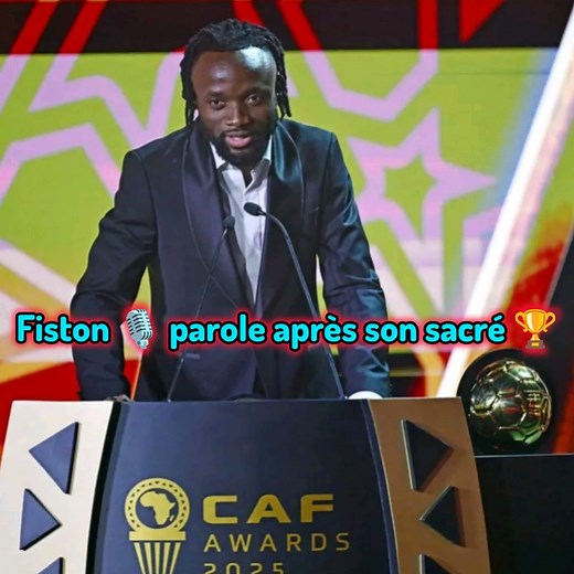 Fiston Mayele ramène la fierté au pays ! 🇨🇩🔥 Après 11 ans d’attente depuis Firmin Mubele, un joueur congolais décroche enfin le trophée du joueur interclubs de l’année. Une victoire qui redonne espoir à tout le football congolais ! ⚽🏆 #FistonMayele #CAFawards #RDCFootball #FiertéCongolaise #FootAfricain | KamuraTv