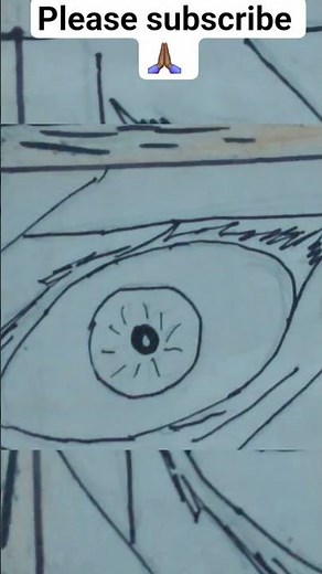 gojo eye drawing tutorial 🗿🗿#anime #drawing