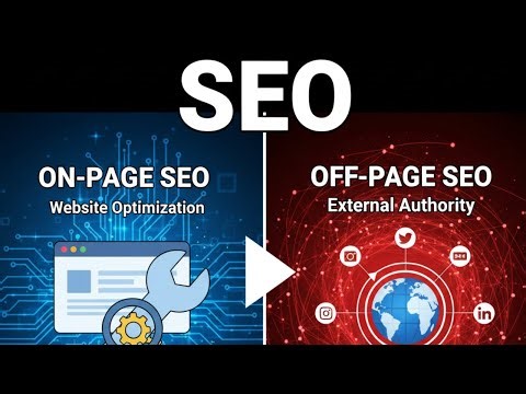 What is On-Page SEO & Off-Page SEO? | Complete SEO Course for Beginners (2025 Guide)