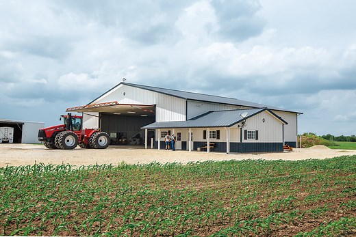Insulated Shop Buildings | Metal Heated Farm Building