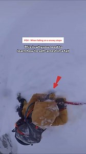 This is why you need to learn how to self-arrest in a fall. It's clear in the video that the ice axe was held at first but the chance for self-rescue was lost until it fell off later... 📹 : yiwu.dasen #mountains #climbing #hiking #outdoors #outdooractivity #extremesports #climber #snowmountain #communitybuilding #relatablecontent #hikingadventures #mountainlife #mountaineering #expeditions #climbingworldwide #mountaineeringlife #fblifestyle | Agus S Maruf