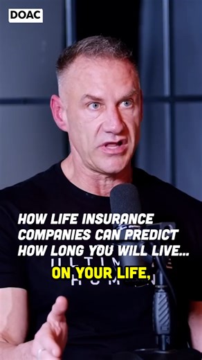 How life insurance companies can predict how long you will live… 😱 | Steven Bartlett