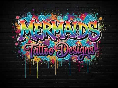 Ten tattoo designs of Mermaids.