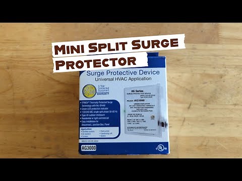 Installing Mini Split Surge Protector