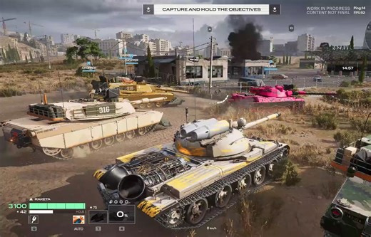 坦克对战游戏《Project CW》试玩