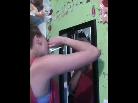 Lip Piercing with a Piercing Gun #1