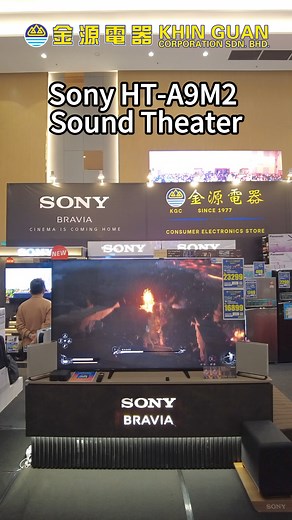 1.2K views · 19 reactions | Feedback about the sound quality of this Sony HT-A9M2 Sound Theater. | Khin Guan Corporation Sdn Bhd | Facebook