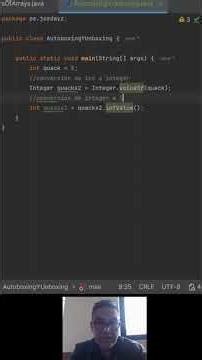 Autoboxing y Unboxing en Java. Parte 1.