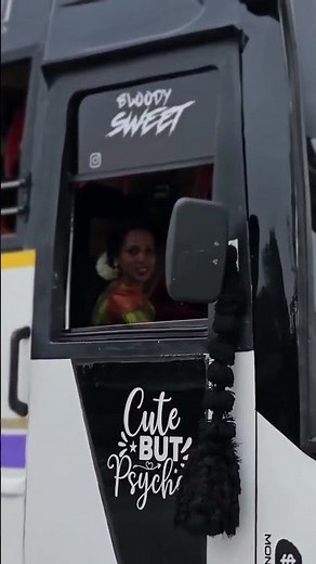 cutie but bloody sweet 😍 #keralatouristbus