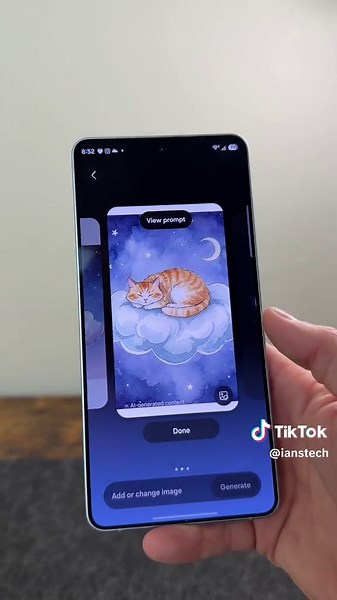 Creative Studio allows you to create custom wallpaper and stickers right on your phone #samsung #galaxys26ultra #creativestudio #wallpaper