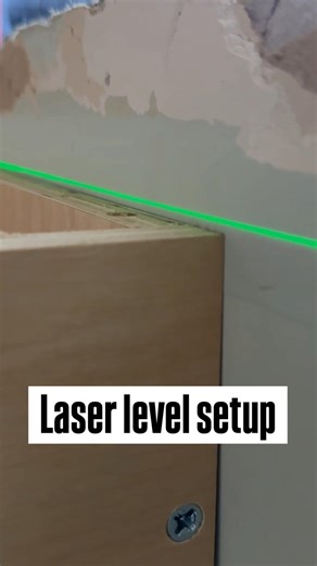 Laser-Leveling Base Cabinets | Day 1