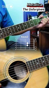 55K views · 1.1K reactions | Metallica - The Unforgiven  #guitarcover #guitarchords #guitarlesson #guitartutorial #acoustic | Sobat Pipen | Facebook