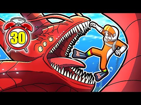 Subnautica but a GARGANTUAN LEVIATHAN SPAWNS every 30 SECONDS