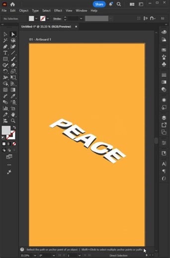 Isometric Text Adobe illustrator #illustratortutorial