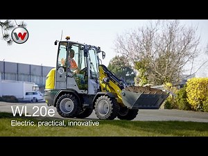 Electric, practical, innovative: the electric wheel loader WL20e