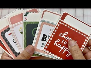 #PaperStashSmash 6x6 Library Pockets