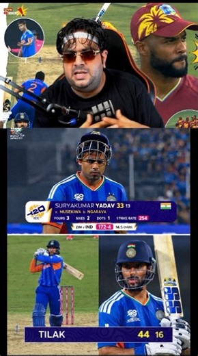 SKY & Tilak Dono ko Alag rakho 🤣 IND VS ZIM | #t20worldcup2026 #suryakumaryadav