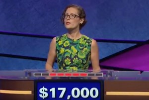 N.J. ‘Jeopardy!’ champion Elise Nussbaum ends $80K winning streak. Just don’t ask her about jeans.