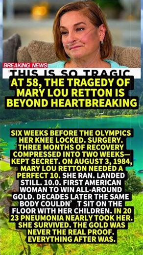At 58, The Tragedy Of Mary Lou Retton Is Beyond Heartbreaking #Shorts #viral
