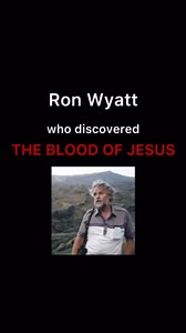 Ron Wyatt, a self-proclaimed archaeologist, claimed to have discovered the Ark of the Covenant and evidence of Jesus' blood on it. #faith #bloodofjesus #bibleverse #jesusmotivation #jesuschrist #christian #jesusislord #jesuslovesyou | Fridean D Shira