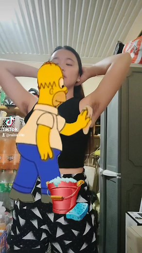 28K views · 533 reactions | Thanks Homer Simpson 藍 #rainerito #manayolen #fakebody #fakesituation | Loraine Mae Gianan Rito 22 | Facebook