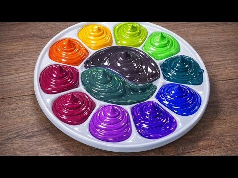 Creating 7 colors using only the following 5 colors | Biray Color