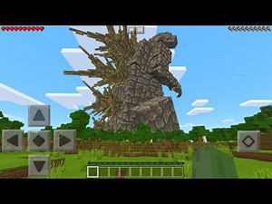 I Found GODZILLA -1 in Minecraft Pocket Edition... (Godzilla Minus One Addon Final Update)