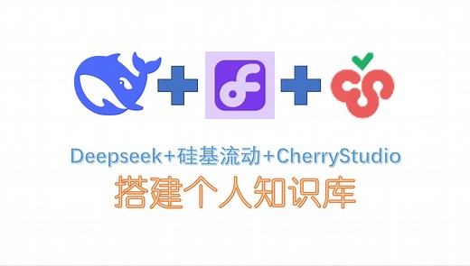 【免费搭建知识库】2分钟手把手教你用硅基流动Deepseek CherryStudio搭建个人AI知识库的保姆级教程