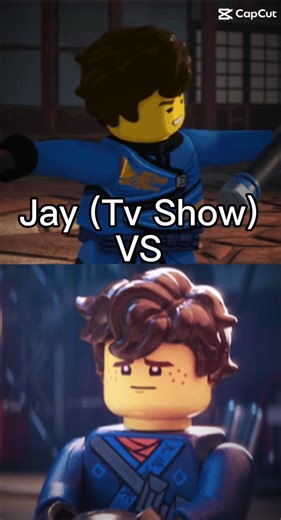 Jay (Tv Show) VS Jay (The Movie) Battle #ninjago #ninjagobattle #ninjagojay #ninjagothemovie
