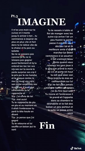 J’espère que tu a aimé l’histoire #imagine #imaginestories #imaginescenarios #imagines #crush