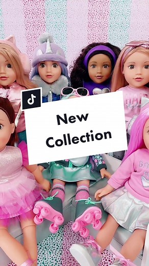 Meet the NEW DesignaFriend collection! Now available at Argos.co.uk💕 #designafriend #dolls #dollcollector #dollsoftiktok #toys #rainbowhaircolor #dollsdressup