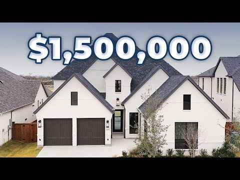 Inside a STUNNING $1,500,000 Luxury Lakeside Home in The Colony, TX