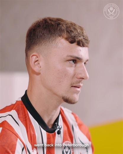 "It's time to get out there on the pitch and show people what I'm about." 👊 Harrison Burrows' first interview as a Blade 🗣️ | Sheffield United