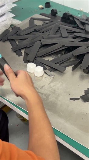 No Gaps, No Weak Edges | Foam Buffer Precision Process #pickleball #customization #factory