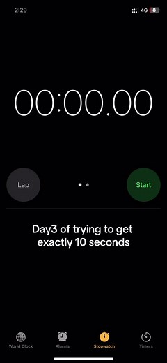 Mastering the 10-Second Stopwatch Challenge