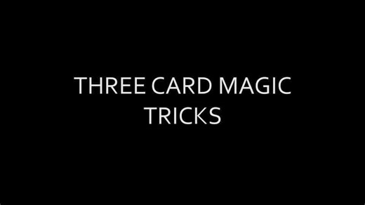 3 Incredible Card Magic Tricks (Vanish, Production & Change) Tutorial