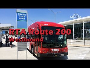 TMN | TRANSIT - Riverside Transit Agency Route 200 San Bernardino to Anaheim (Westbound) FULL RIDE