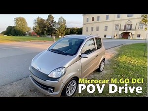 Microcar M.GO Paris DCI 2012- POV Drive Highspeed