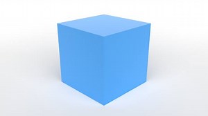 Cube Augmented Reality (AR) 3D Model
