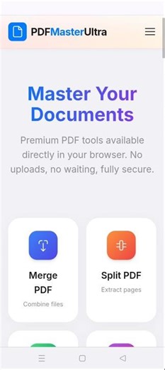 Pdf file ko mobile se merge kaise karen ,How to merge pdf file using Mobile #pdfmasterultra.blogspot