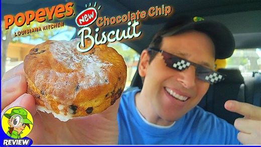 Popeyes Chocolate Chip Biscuit Review Best Dessert Biscuit?!